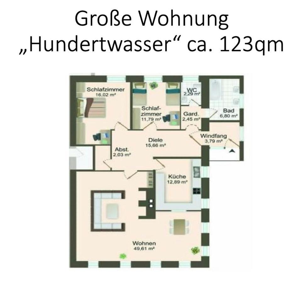 Grosse Ferienwohnung Hundertwasser Am Dreisessel In Altreichenau Neureichenau Luaran gambar